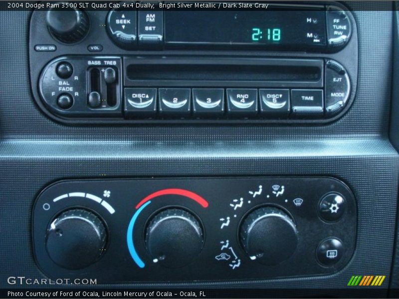 Controls of 2004 Ram 3500 SLT Quad Cab 4x4 Dually