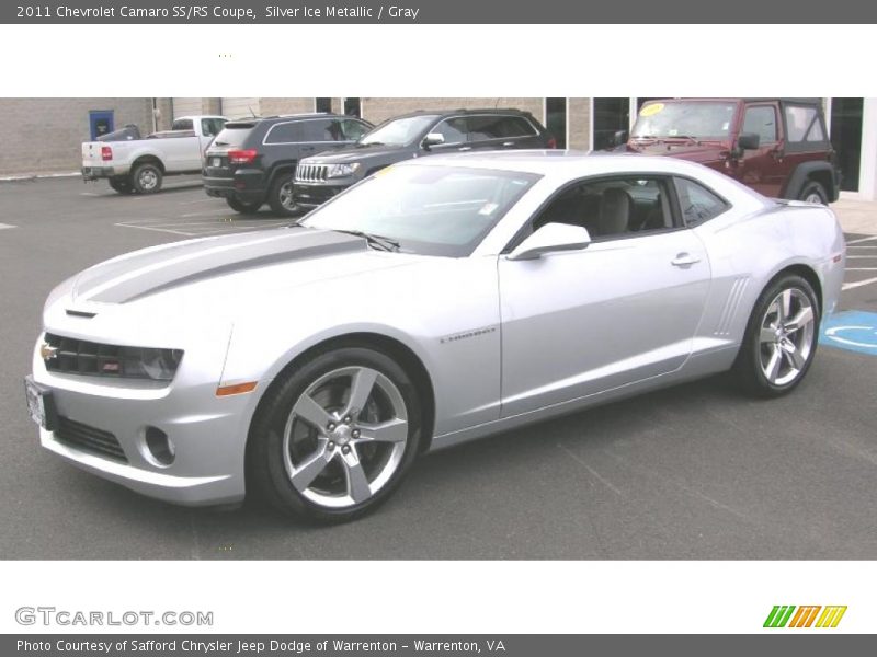 Silver Ice Metallic / Gray 2011 Chevrolet Camaro SS/RS Coupe