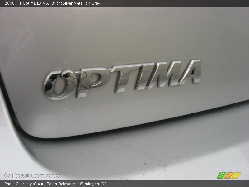 Bright Silver Metallic / Gray 2008 Kia Optima EX V6