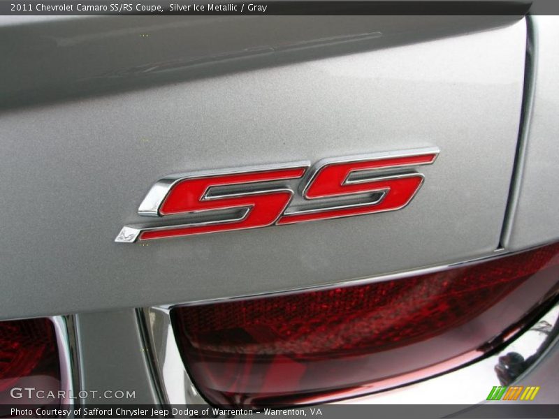 Silver Ice Metallic / Gray 2011 Chevrolet Camaro SS/RS Coupe