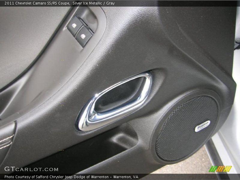 Silver Ice Metallic / Gray 2011 Chevrolet Camaro SS/RS Coupe