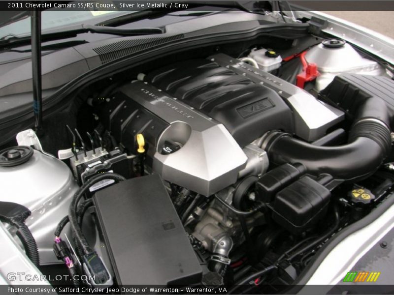 Silver Ice Metallic / Gray 2011 Chevrolet Camaro SS/RS Coupe
