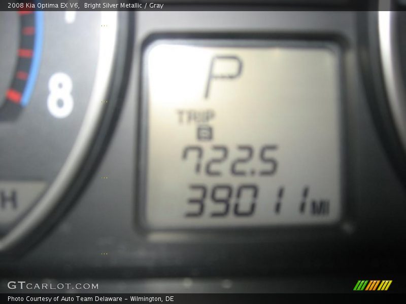 Bright Silver Metallic / Gray 2008 Kia Optima EX V6