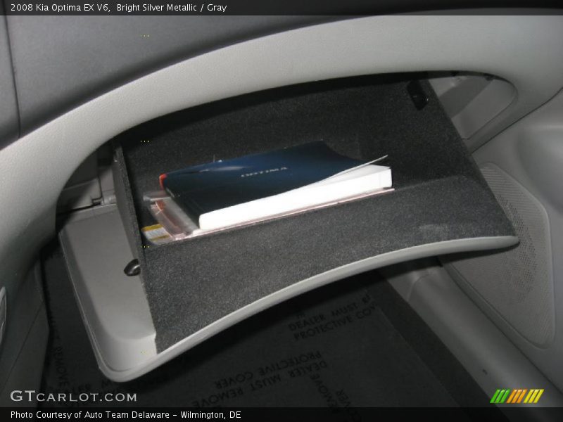 Bright Silver Metallic / Gray 2008 Kia Optima EX V6