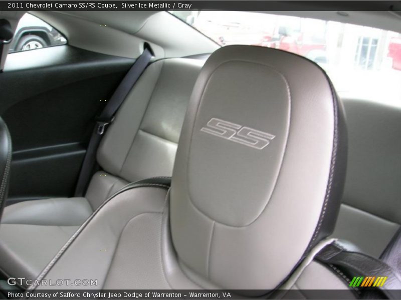 Silver Ice Metallic / Gray 2011 Chevrolet Camaro SS/RS Coupe