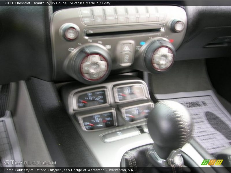 Silver Ice Metallic / Gray 2011 Chevrolet Camaro SS/RS Coupe