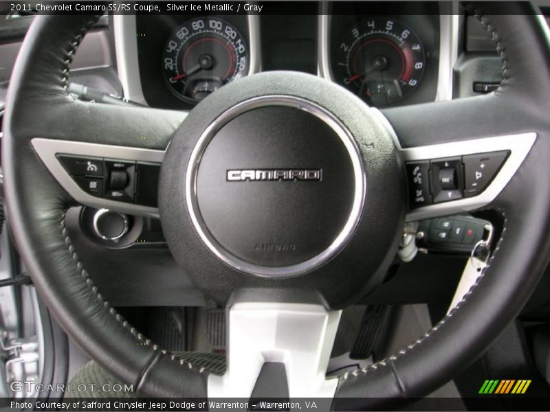 Silver Ice Metallic / Gray 2011 Chevrolet Camaro SS/RS Coupe