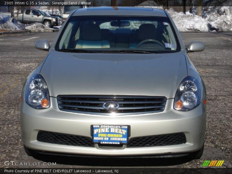 Serengeti Sand / Wheat 2005 Infiniti G 35 x Sedan