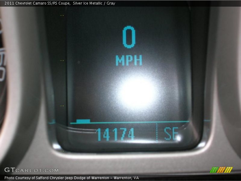 Silver Ice Metallic / Gray 2011 Chevrolet Camaro SS/RS Coupe