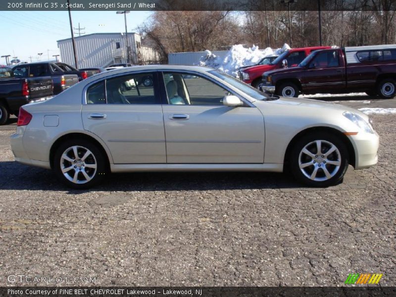 Serengeti Sand / Wheat 2005 Infiniti G 35 x Sedan
