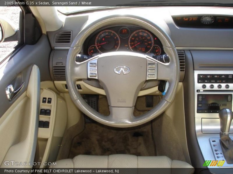 Serengeti Sand / Wheat 2005 Infiniti G 35 x Sedan