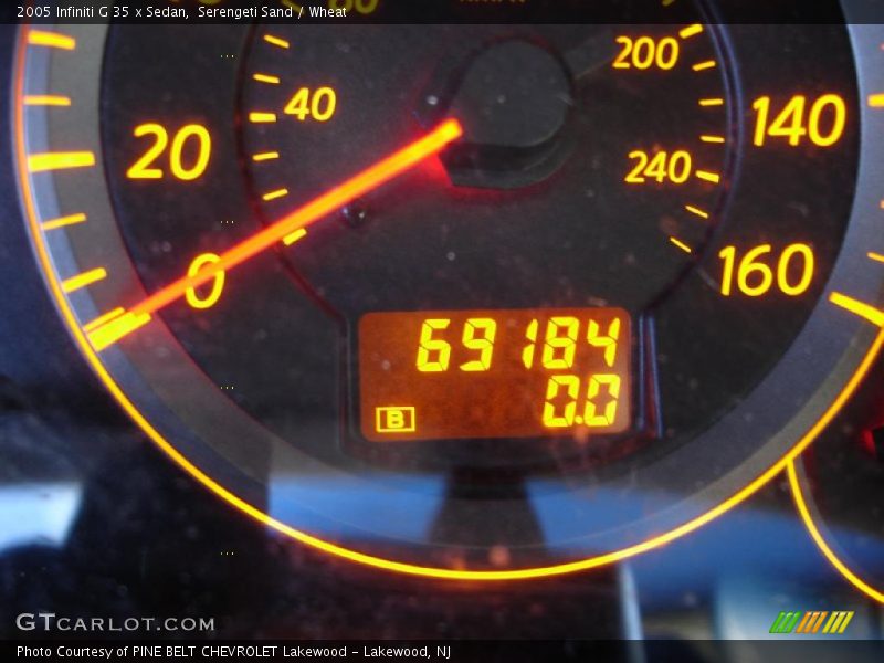 Serengeti Sand / Wheat 2005 Infiniti G 35 x Sedan