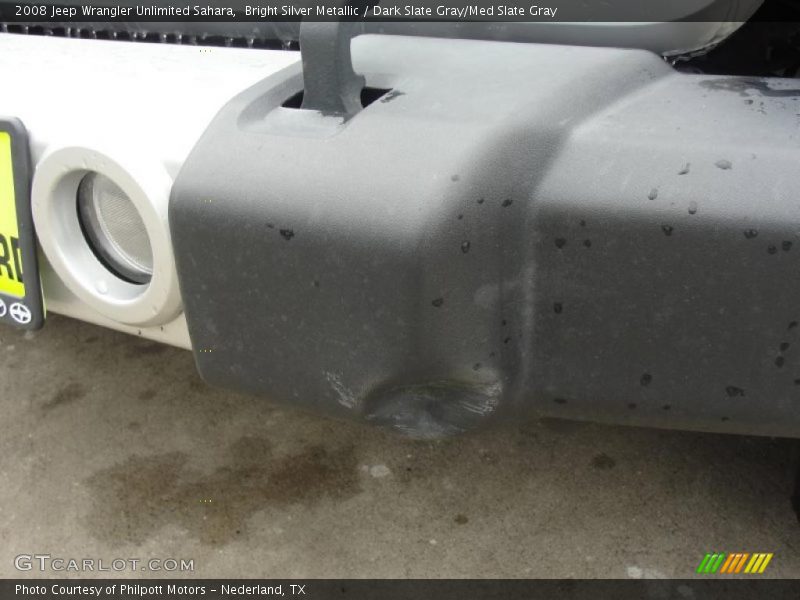 Bright Silver Metallic / Dark Slate Gray/Med Slate Gray 2008 Jeep Wrangler Unlimited Sahara