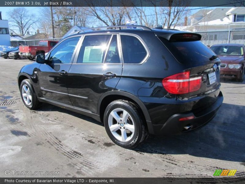 Jet Black / Black 2007 BMW X5 3.0si