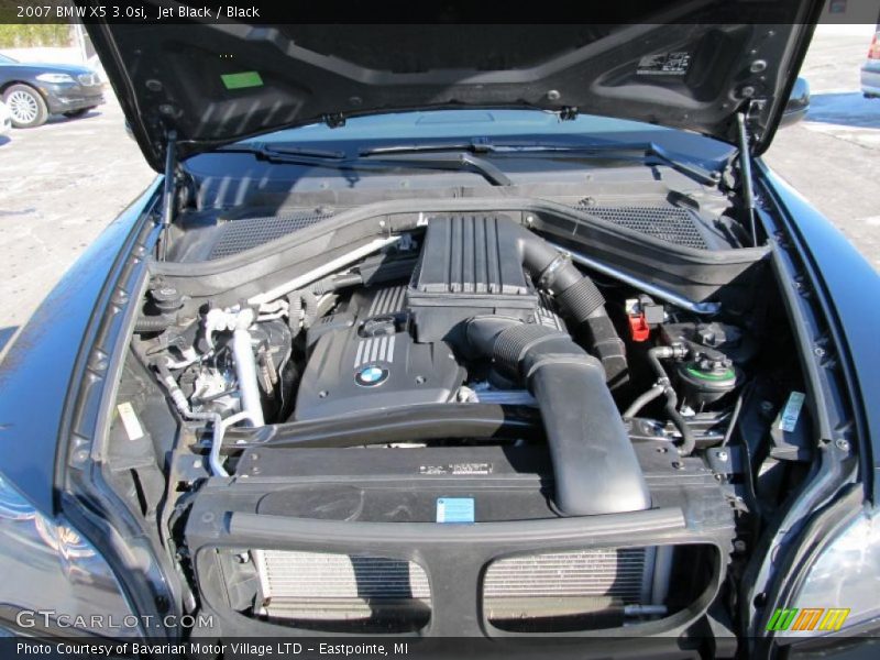 Jet Black / Black 2007 BMW X5 3.0si