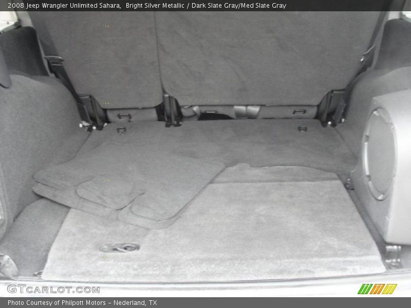 Bright Silver Metallic / Dark Slate Gray/Med Slate Gray 2008 Jeep Wrangler Unlimited Sahara