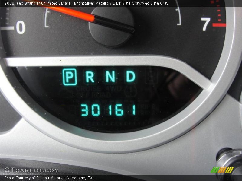 Bright Silver Metallic / Dark Slate Gray/Med Slate Gray 2008 Jeep Wrangler Unlimited Sahara