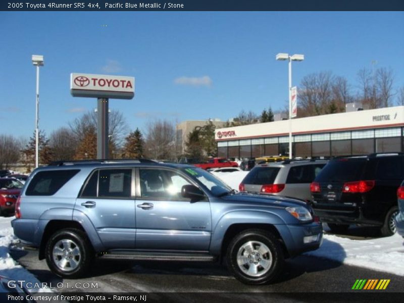 Pacific Blue Metallic / Stone 2005 Toyota 4Runner SR5 4x4