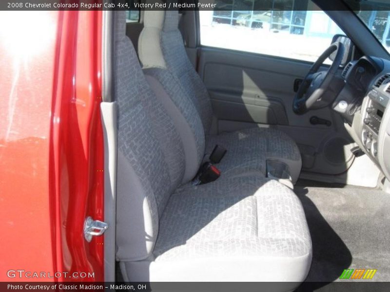 Victory Red / Medium Pewter 2008 Chevrolet Colorado Regular Cab 4x4