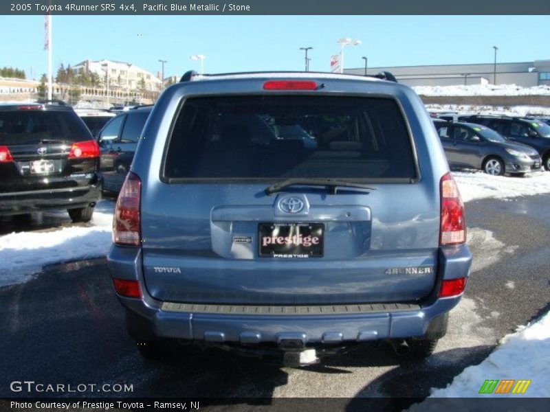 Pacific Blue Metallic / Stone 2005 Toyota 4Runner SR5 4x4