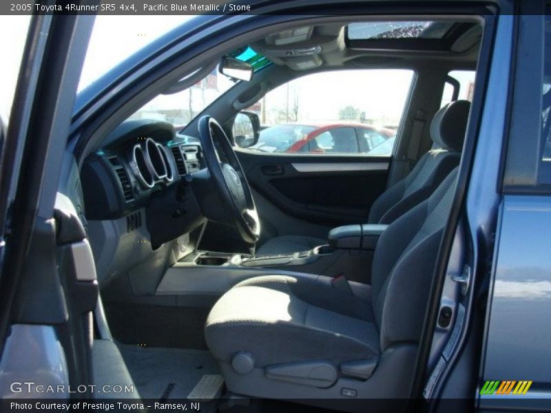 Pacific Blue Metallic / Stone 2005 Toyota 4Runner SR5 4x4