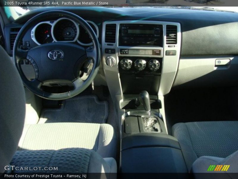 Pacific Blue Metallic / Stone 2005 Toyota 4Runner SR5 4x4