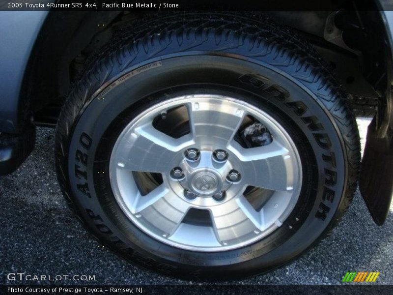 Pacific Blue Metallic / Stone 2005 Toyota 4Runner SR5 4x4