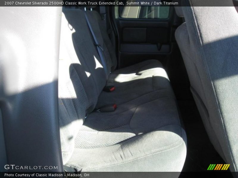 Summit White / Dark Titanium 2007 Chevrolet Silverado 2500HD Classic Work Truck Extended Cab