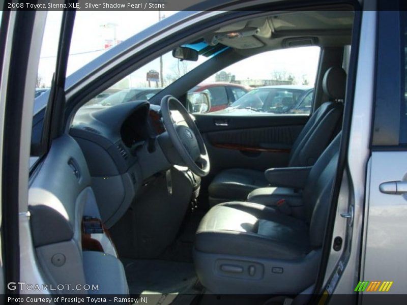 Silver Shadow Pearl / Stone 2008 Toyota Sienna XLE