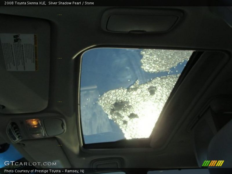 Silver Shadow Pearl / Stone 2008 Toyota Sienna XLE