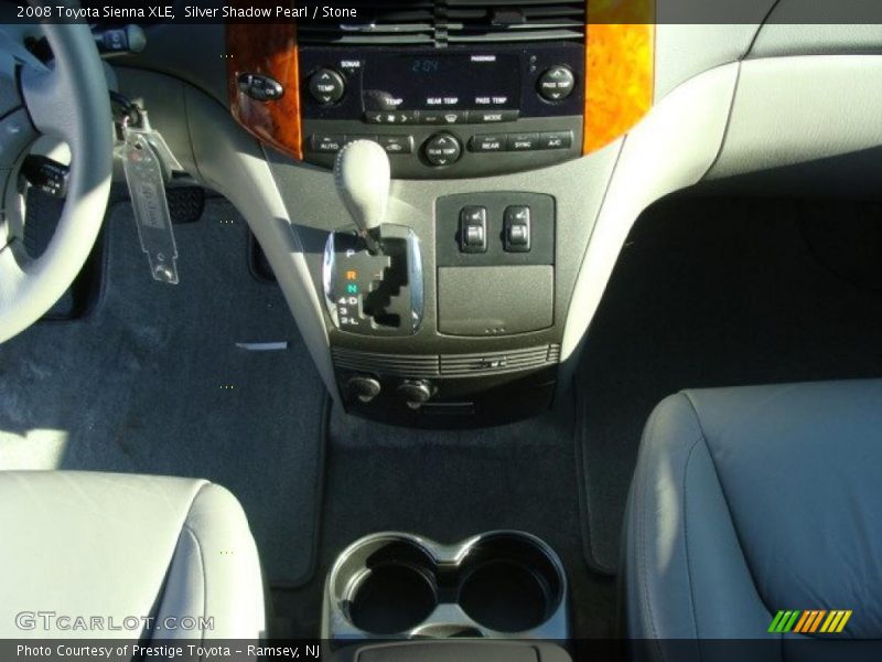Silver Shadow Pearl / Stone 2008 Toyota Sienna XLE