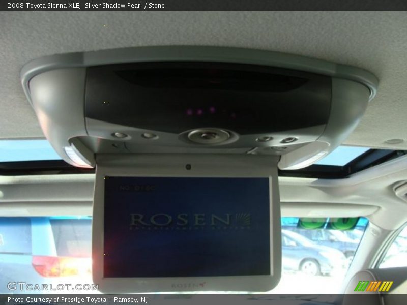 Silver Shadow Pearl / Stone 2008 Toyota Sienna XLE