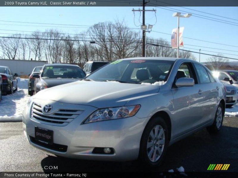 Classic Silver Metallic / Ash 2009 Toyota Camry XLE