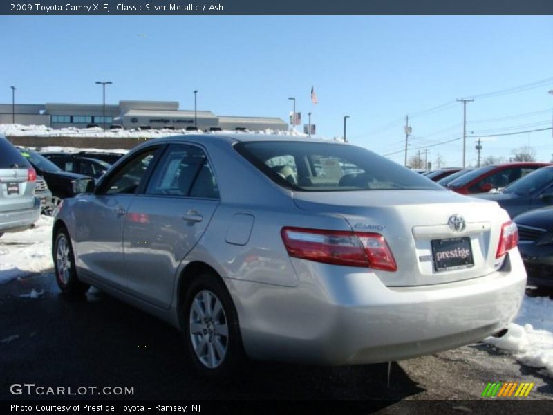 Classic Silver Metallic / Ash 2009 Toyota Camry XLE