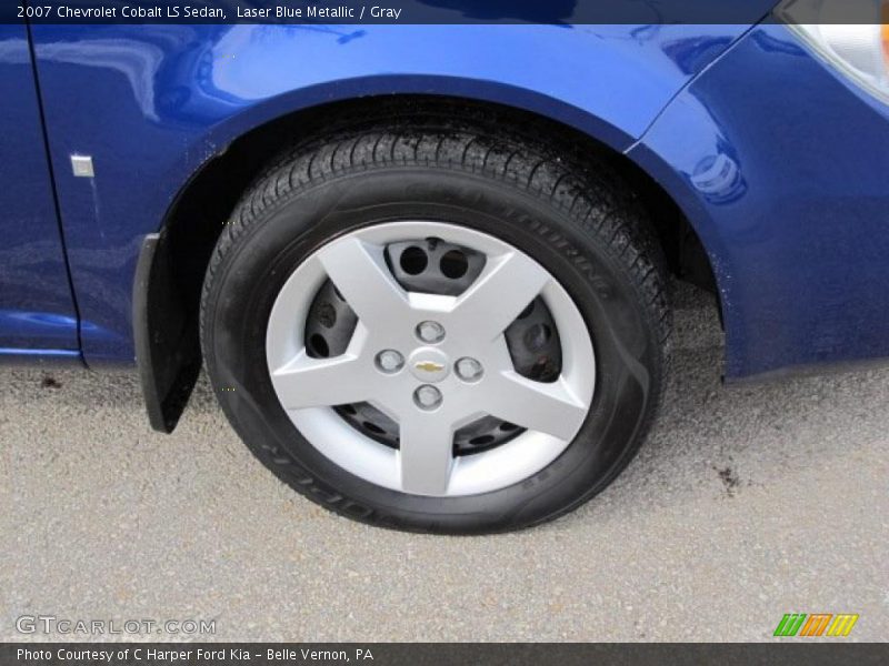 Laser Blue Metallic / Gray 2007 Chevrolet Cobalt LS Sedan