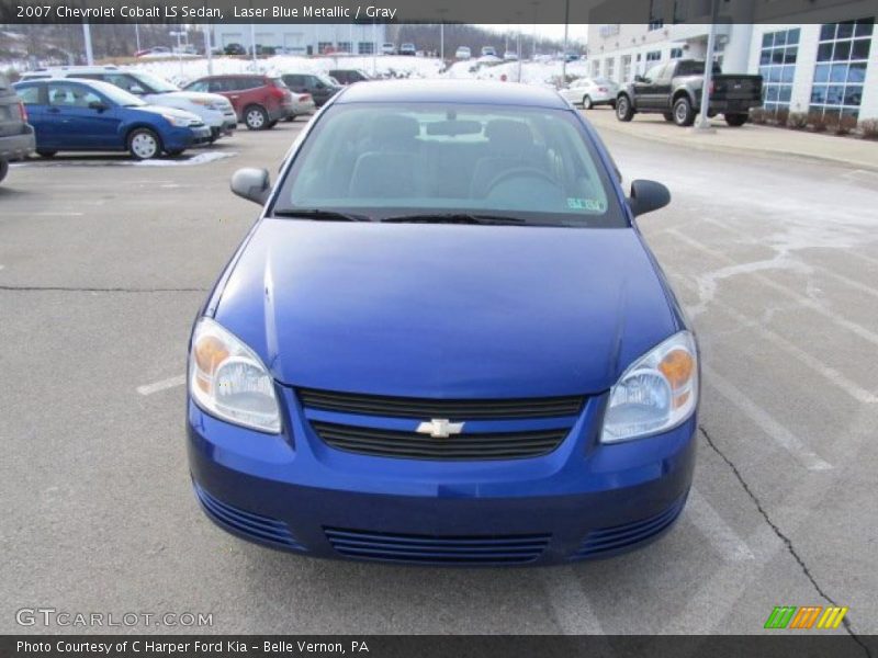 Laser Blue Metallic / Gray 2007 Chevrolet Cobalt LS Sedan