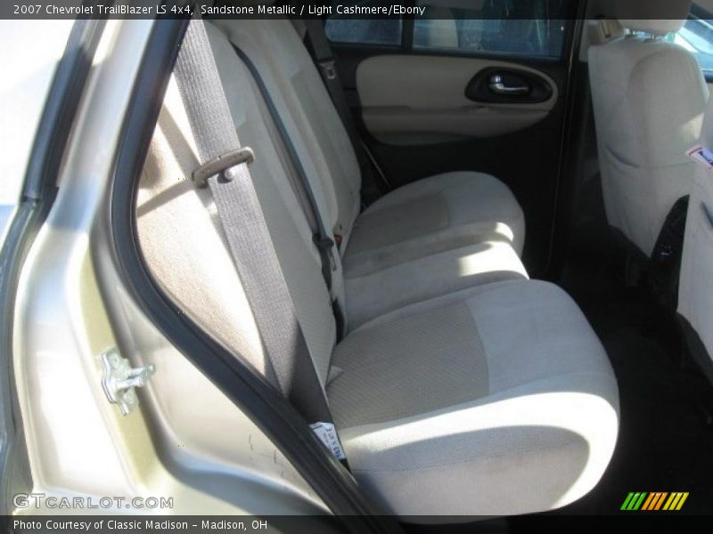 Sandstone Metallic / Light Cashmere/Ebony 2007 Chevrolet TrailBlazer LS 4x4