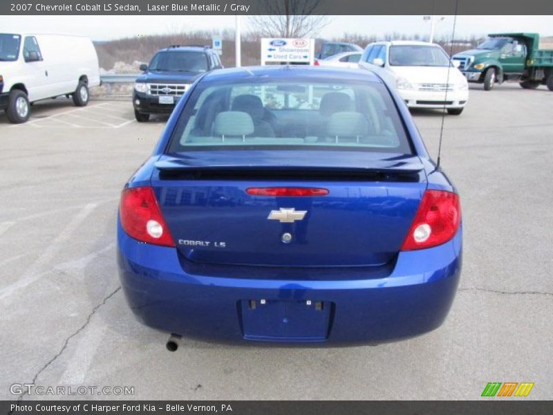 Laser Blue Metallic / Gray 2007 Chevrolet Cobalt LS Sedan