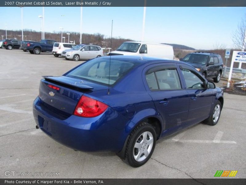 Laser Blue Metallic / Gray 2007 Chevrolet Cobalt LS Sedan