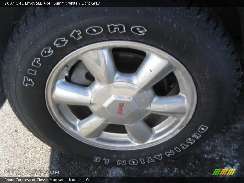 Summit White / Light Gray 2007 GMC Envoy SLE 4x4