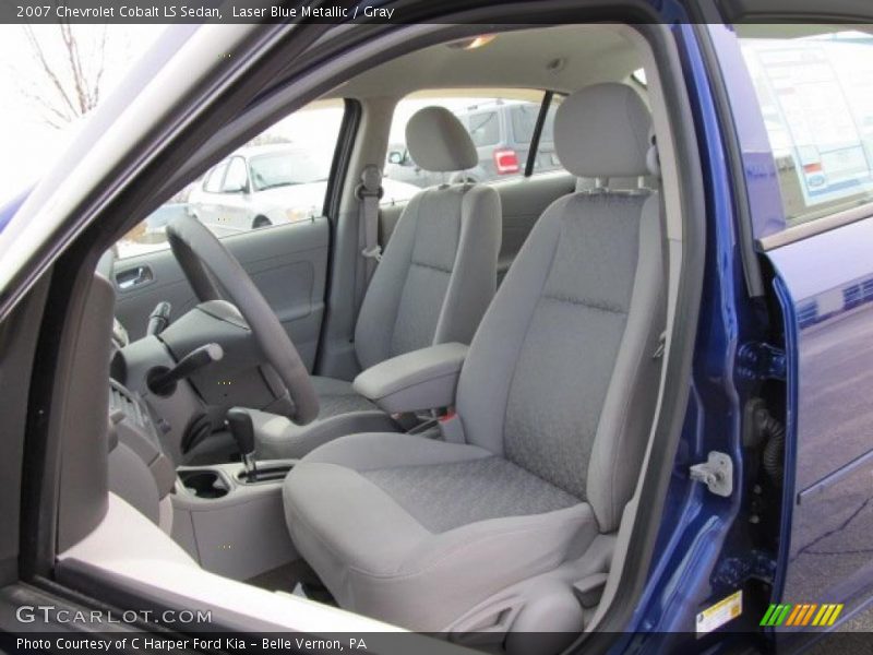 Laser Blue Metallic / Gray 2007 Chevrolet Cobalt LS Sedan