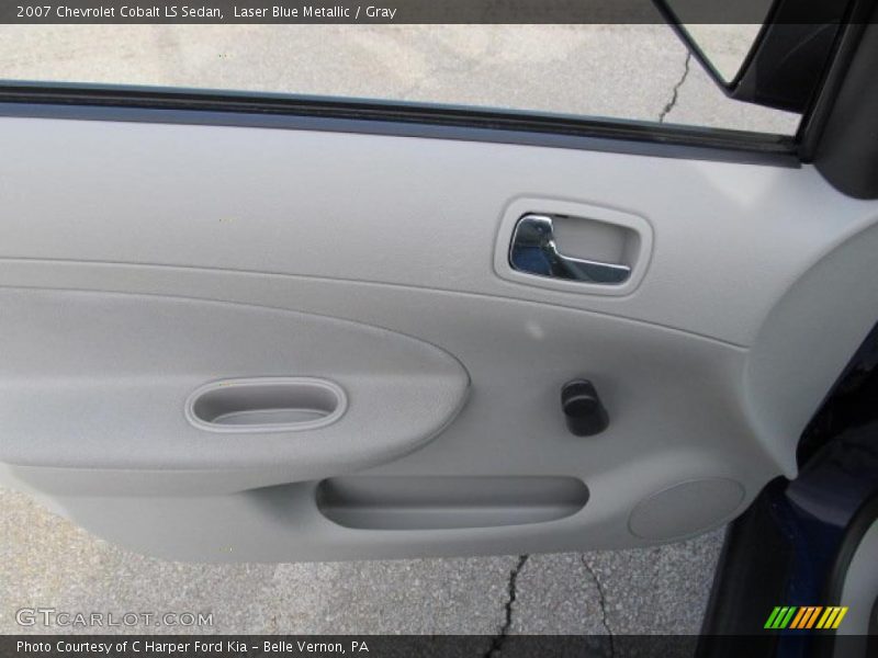 Laser Blue Metallic / Gray 2007 Chevrolet Cobalt LS Sedan
