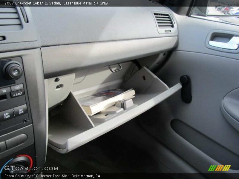 Laser Blue Metallic / Gray 2007 Chevrolet Cobalt LS Sedan