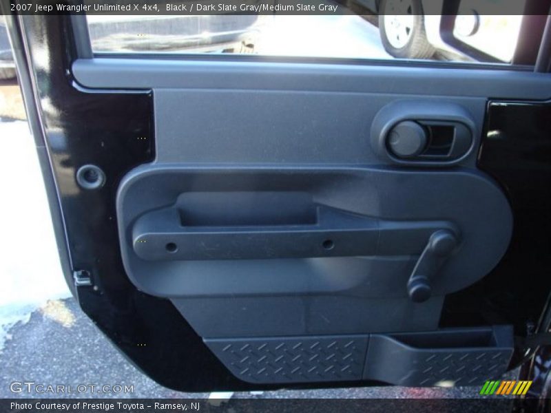 Black / Dark Slate Gray/Medium Slate Gray 2007 Jeep Wrangler Unlimited X 4x4