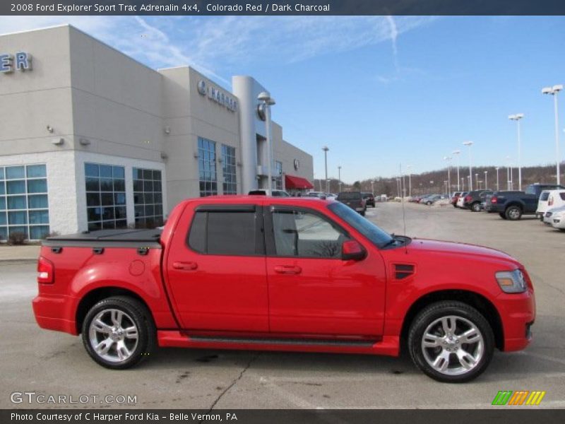  2008 Explorer Sport Trac Adrenalin 4x4 Colorado Red