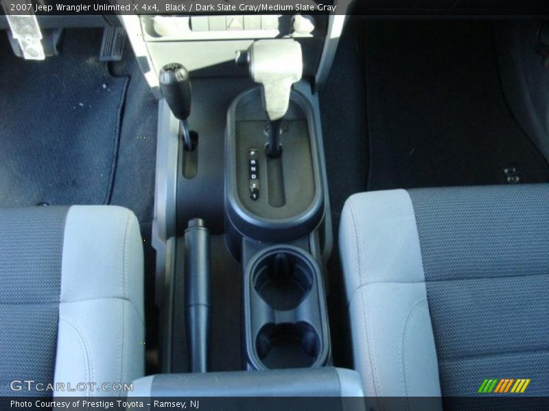 Black / Dark Slate Gray/Medium Slate Gray 2007 Jeep Wrangler Unlimited X 4x4