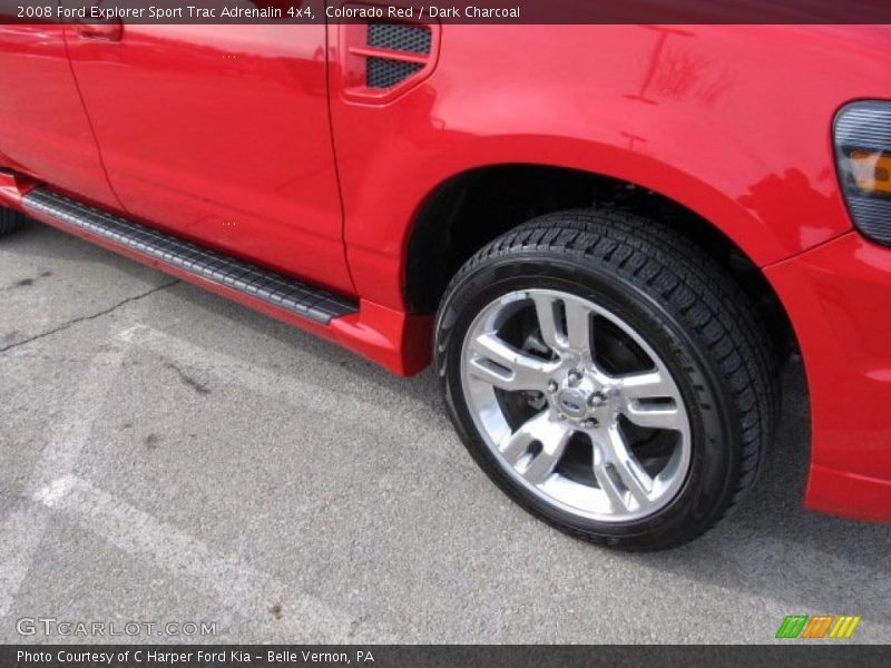 Colorado Red / Dark Charcoal 2008 Ford Explorer Sport Trac Adrenalin 4x4