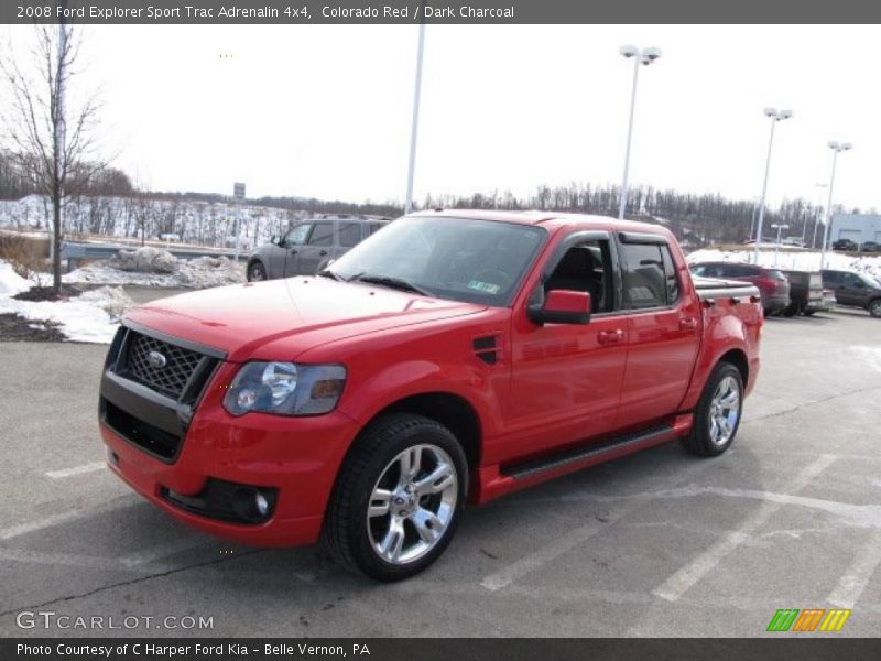 Colorado Red / Dark Charcoal 2008 Ford Explorer Sport Trac Adrenalin 4x4