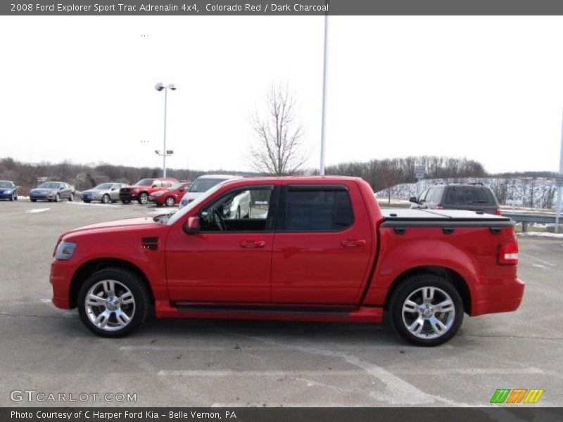 Colorado Red / Dark Charcoal 2008 Ford Explorer Sport Trac Adrenalin 4x4