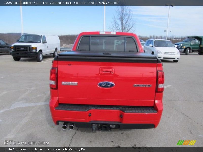 Colorado Red / Dark Charcoal 2008 Ford Explorer Sport Trac Adrenalin 4x4